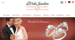 Desktop Screenshot of oaksjewelers.com